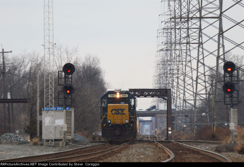 Passing the Port Reading Secondary and CP  Bound brook